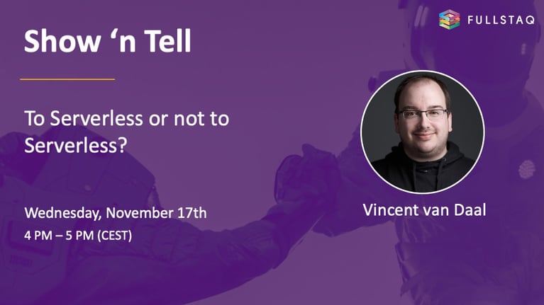 webinar serverless