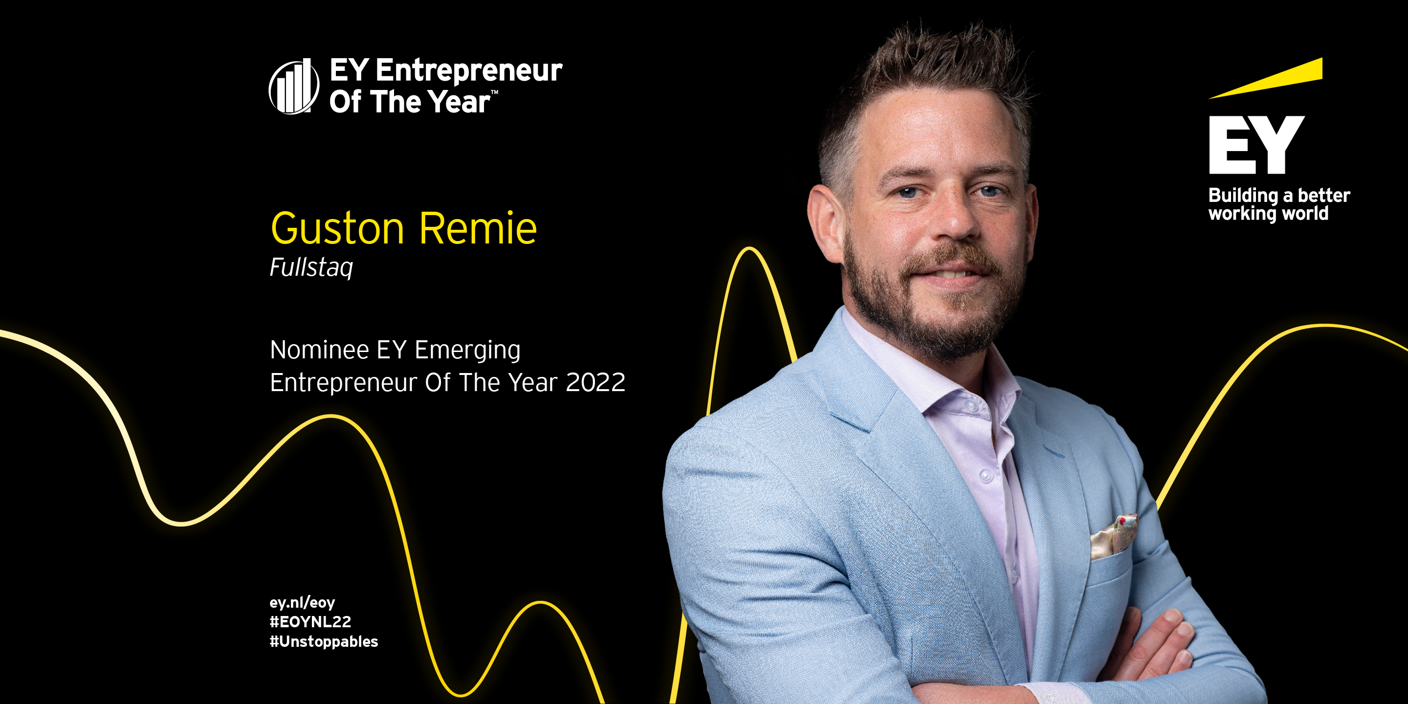 Guston Remie nominee EY Emerging Entrepreneur Of The Year 2022